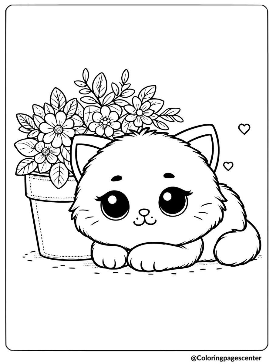 9 Easy Cat Coloring Pages | Free Printable PDFs